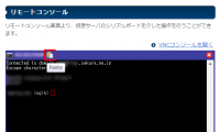 さくらVPSのリモートコンソールで、コピーしたテキストをペースト(貼り付け)する方法 さくらVPSのリモートコンソールで、コピーしたテキストをペースト(貼り付け)する方法